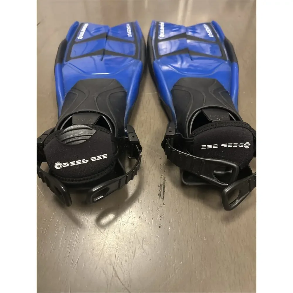 Nature’s Wing US Divers Hydrosplit Propeller Fins S/M 5 - 8.5 Split Flipper Blue